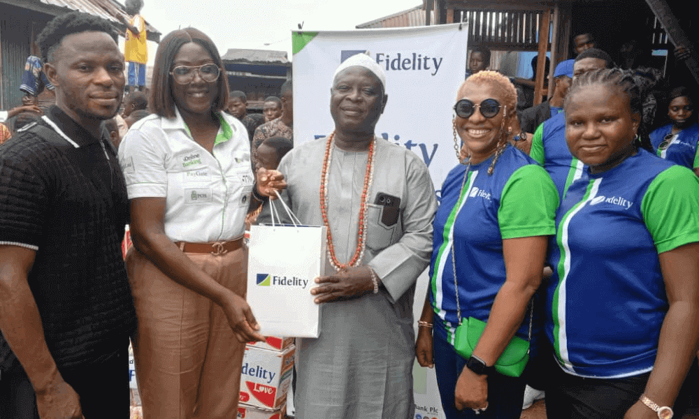 Fidelity Bank extends support to orphanage, schools in Makoko community
