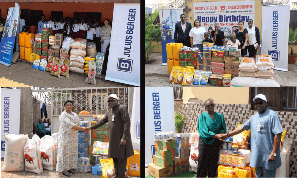 Julius Berger reaffirms commitment to community development on International Charity Day